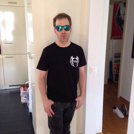 T-Shirt Owl - black