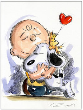 Charlie, Snoopy & Woodstock