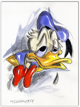 Donald Duck Faces VIII