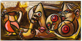PICASSO Style Erotic Art 17