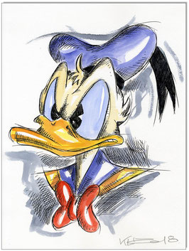 Donald Duck Faces IV