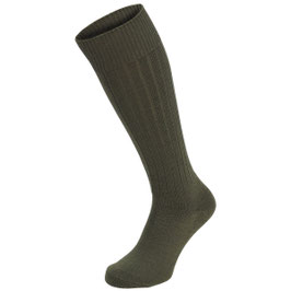 Stiefelsocken Bw oliv lang neu