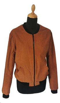 BOMBER VOCA Collection - VELOURS CAMEL