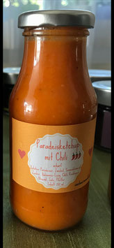 Paradeisketchup mit Chili scharf