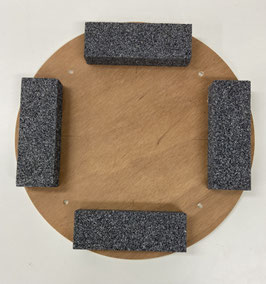 ３５０Φフロアーポリッシャー用砥石（ベニヤ付）