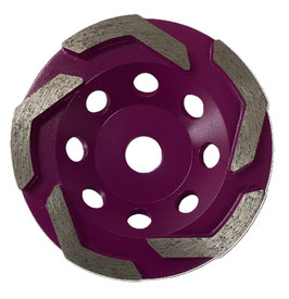 100mm Lシェイプカップ（パープル）＃６０