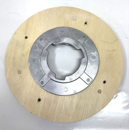 14インチフロアーポリッシャー用砥石パッド台（３爪）