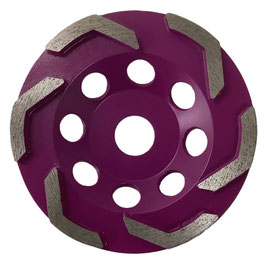 125mm Lシェイプカップ（パープル）＃６０