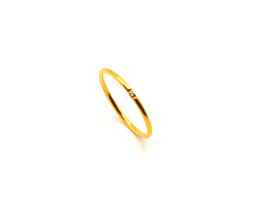 Ring - 18K vergoldet - Zirkon - FE-HO