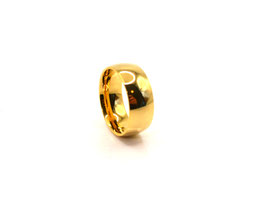 Ring - 18K vergoldet - Hochglanz - 8mm - FE-HO