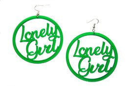 Boucles d'oreilles rondes "Lonely Girl"