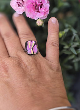 Bague "les précieuses"  - Éclat de rose - Argent 925