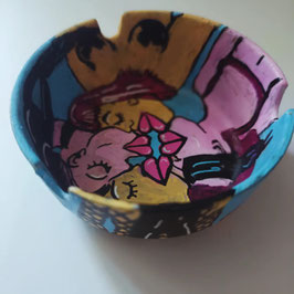 Kinky Ashtray (handpainted)