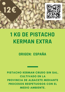 1 Kg de pistachos extra.