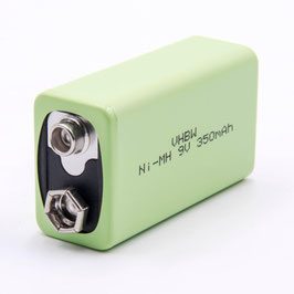 9 V NI-MH Akku  350mAh