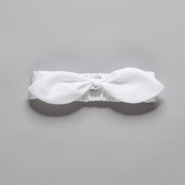 White head band big bow