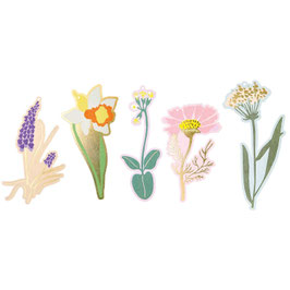 Geschenkanhänger "Futschikato Blumen"