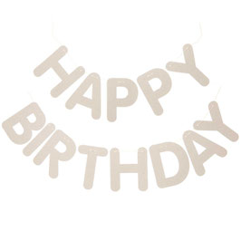 Girlande "Happy Birthday"