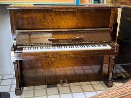 C. Bechstein Klavier 8 - 128, Baujahr 1950 Wurzel braun