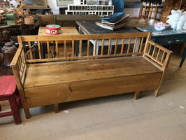 Old Swedish kitchen bench