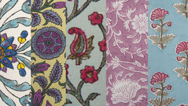 Patchwork grandes fleurs