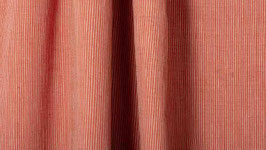 Tissu rayé saumon