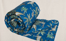 Boutis tropical bleu azur