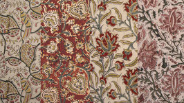 Coupons kalamkari ocre brun (1)