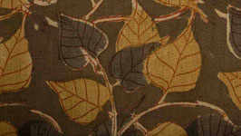 Grandes feuilles vert olive
