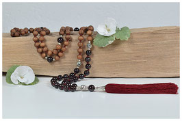 Granat & Sandelholz Mala