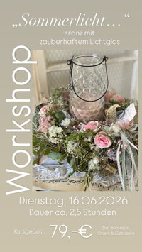 Workshop „Sommerlicht….“