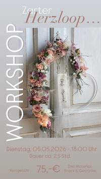 Workshop „Zarter Herzloop….“