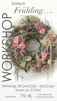 Workshop „Einfach Frühling….“