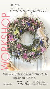 Workshop „Bunte Frühlingsspielerei….“