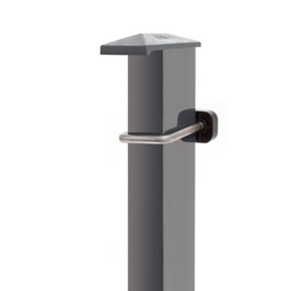Pfosten mit U-Bügel anthrazit