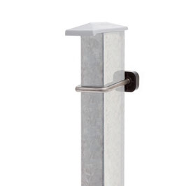 Pfosten mit U-Bügel zink