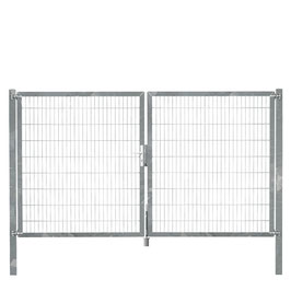 Industrietor zweiflügelig, Breite 3m, zink