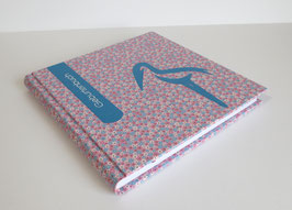 Geburtenbuch - "Eleganter Storch" - Rosa/Blau