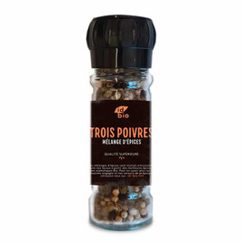 Poivres 3 grains (30g)