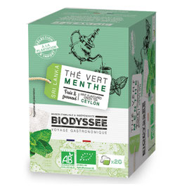 Thé vert menthe (infusettes)