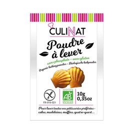 Poudre à lever SANS GLUTEN (8x10g)