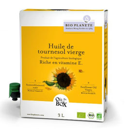 Huile tournesol vierge 3L