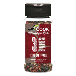 Poivres Mélange 3 baies (45g)