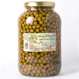 Olives vertes Arbequina (vrac 625g)