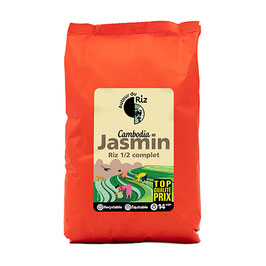 Riz jasmin demi-complet (2kg)