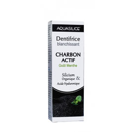 Dentifrice blanchissant charbon actif