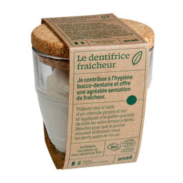 Dentifrice solide fraîcheur menthe eucalyptus