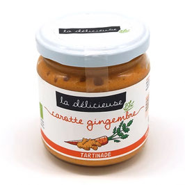 Tartinade carottes gingembre