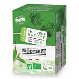Thé vert nature (infusettes)