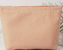 Kosmetiktasche Peach